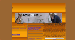 Desktop Screenshot of gorillacats.com